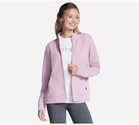 Skechers GO WALK Everywhere Jacke in Rosa/Violett, Größe XS