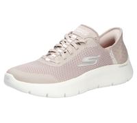 Skechers Go Walk Flex Schuhe taupe Hands Free 124836 - Größe 37