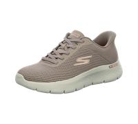 Skechers - SLIP-INS - Go Walk Flex - Carla - braun - Sneaker - Größe 38