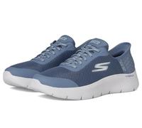 Skechers Go Walk Flex Damen-Sneaker, freihändig, Blau, 37.5 EU Weit