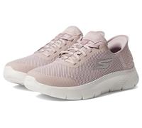 Skechers Go Walk Flex Damen-Sneaker, freihändig, Malvenfarben, 36 EU Weit