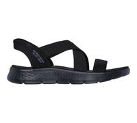 Skechers Go Walk Flex - Glimmer Up Damen Sandalen, schwarz, Größe 37 37