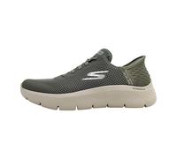 Skechers Damen Go Walk Flex Grand Entry Sneaker, Olive Textile/Trim, 38 EU