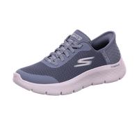 Wanderschuh SKECHERS "Slip-ins", Kinder, Gr. 37, blau, Obermaterial: 100% Textilmaterial TEXMAT., Schuhe Wanderschuh (88893667-37) blau