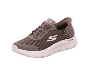 Skechers - GO WALK FLEX - HANDS UP braun - Gr. - 41