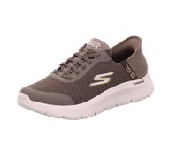 Skechers GO WALK FLEX - HANDS UP für Herren, braun, Gr. 45 EU