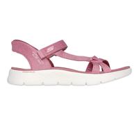 Skechers Damen Sandalen Go Walk Flex Illuminate – vegan, maschinenwaschbar – Rosa Größe 39