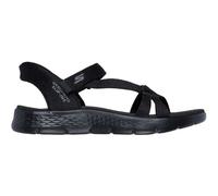 Skechers Go Walk Flex - Illuminate Damen Sandalen, schwarz, Größe 38 38