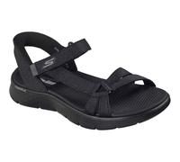 Skechers GO WALK Flex Illuminate Textil Damen Schwarz Standard Sandalen EU 39/UK 6