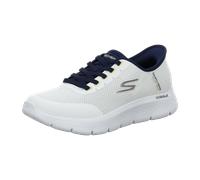 Skechers Herren Slipper Slip-On Go Walk Flex Netro, Weiß, 45 EU