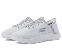 Skechers Go Walk Flex-New World Sneaker für Herren, Weiß/Grau, 43 EU