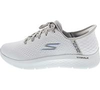 Skechers Go Walk Flex-New World Sneaker für Herren, Weiß/Grau, 47.5 EU