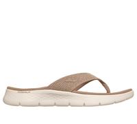 Skechers GO WALK Flex Sandal - Andrea in Nature Brown/Gray, Größe 39, Vegan, in der Maschine waschbar