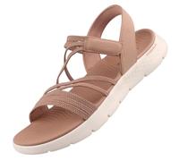 Skechers Go Walk Flex Sandal Emma Damen Sandalen Tan EU 37
