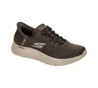 Skechers Go Walk Flex Schuhe braun Slip-Ins 216326 für Herren, braun, Größe 44 EU