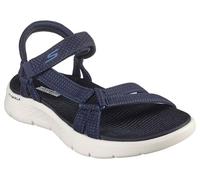 Skechers Go Walk Flex Sublime Damen-Sandalen, Marineblau, 42 EU