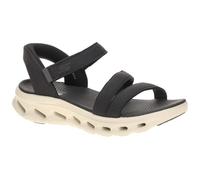 Skechers GO WALK GLIDE STEP 2.0 SANDAL 141269 BKW schwarz - Sandalette für Damen - Größe 42