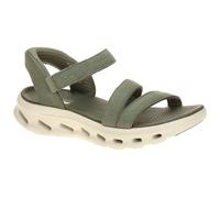 Skechers GO WALK GLIDE STEP 2.0 SANDAL 141269 OLV grün - Sandalette für Damen - Größe 39