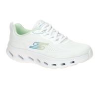Skechers Go Walk Gliede Step Schuhe weiß grün 125145 - Größe 38