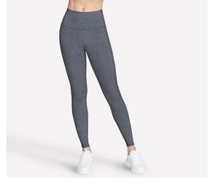 Skechers GO WALK High Waisted Legging Hosen in Grau, Größe Groß