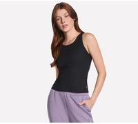 Skechers GO WALK Luxe Rib Tank in Schwarz, Größe 2XL