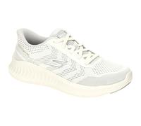 Skechers Herren Go Walk Now Payton Sneaker, White and Gray Textile/Synthetic, 46 EU