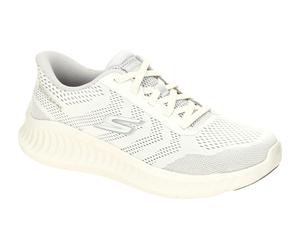 Skechers GO WALK NOW 216375 WGY offwhite - sportliche Slipper für Herren - Größe 46