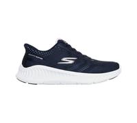 Slip-On Sneaker SKECHERS "GO WALK NOW-KHLOE", Damen, Gr. 40, blau (navy), Textil, sportlich, Schuhe, Freizeitschuh mit Fersenkissen und Slip-ins Technologie (91062231-40) navy