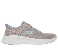 Skechers Go Walk Now Khloe Slip-ins Casual Shoes Women Taupe/Blue 41