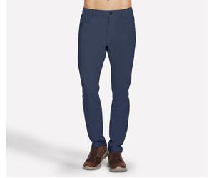Skechers GO WALK Premium 5 Pocket Hosen in Grau/Blau, Größe 56
