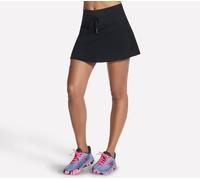 Skechers GO WALK Rib Mix Skort in Schwarz, Größe Groß