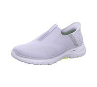 Skechers Gowalk 6 Slip-Ins für Herren, athletische Slip-on-Wanderschuhe, Freizeit-Sneaker mit Memory-Schaum-Sneaker, grau, 12 UK X-Wide