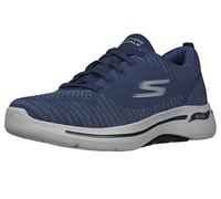 Skechers Gowalk Arch Fit-Athletic Herren Luftgekühlter Schaumstoffschuh, Marineblau 2, 46 EU X-Ancho