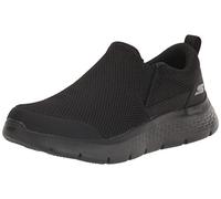 Skechers Gowalk Flex - Athletische Schlupfschuhe, Lässig, Loafer, Wanderschuhe mit Luftgekühltem Schaumstoff GO Walk Herren, Black Textile, 45 EU
