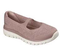 Ballerina SKECHERS "GRACEFUL", Damen, Gr. 40, mauve, Textil, Glitzer, Schuhe Ballerina, Freizeitschuh, Schlupfschuh, Slipper mit Stretch-Fit (37503934-40) mauve