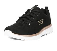 Skechers Graceful-Get Connected 12615-BKGD, Womens Sneakers,Sports Shoes, Black, 38 EU