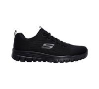 Skechers Turnschuhe Graceful Get Connected Damen Schwarz Größe 38 EU