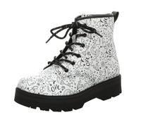 Skechers Mädchen Gravlen Hi - Doodle Down Shoes in Silber/Schwarz, Größe 33.5