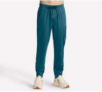 Skechers Harry Kane Weekend Performance Jogger in Char/Türkis, Größe Groß