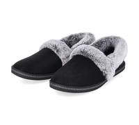 SKECHERS Damen - Cozy Campfire Team Toastie Hausschuhe - Schwarz Schwarz 36