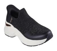 Skechers Hazel-Sugarland Damen-Sneaker zum Reinschlüpfen, Schwarz/Rotgold, 40 EU