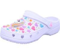 Skechers Heart Charmer Lighted Molded Clog W/Unicorn Patch Pumps