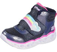 Skechers Heart Lights - Brilliant Rainbow 302669N-NVPK, Girl Winter Boots,Boots, Navy, 24 EU