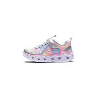 Skechers Heart Lights Rainbow Lux Mädchen Sneaker | Lässig, beleuchtet, Twinkle Toes, Strass-Zehenkappe, Einhorn-Druck