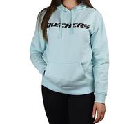 Skechers Heritage Hoodie WHD65-AQUA, Womens Sweatshirt, Blue, XS EU