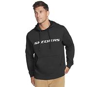 Skechers Heritage Herren Kapuzensweater, schwarz 3XL
