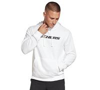 Skechers Heritage Herren Kapuzensweater, weiß XL