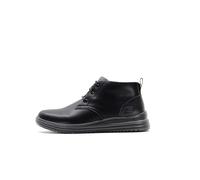 Skechers Herren 204670 Blk Sneaker, Black Leather, 42.5 EU