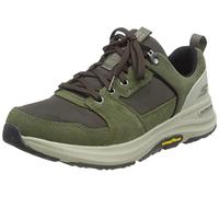 Skechers Herren 216106 Olbr Sneaker, Olive Suede Brown Textile, 45 EU