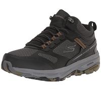 Skechers Herren 220597 Blk Sneaker, Schwarzes Leder, Textil, Synthetik, 41 EU